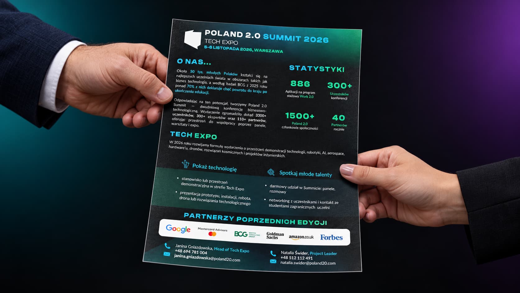 Poland 2.0. Visual identity and design applications.