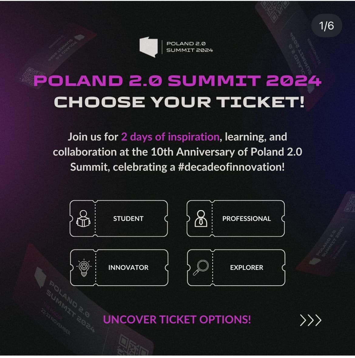 Poland 2.0. Visual identity and design applications.