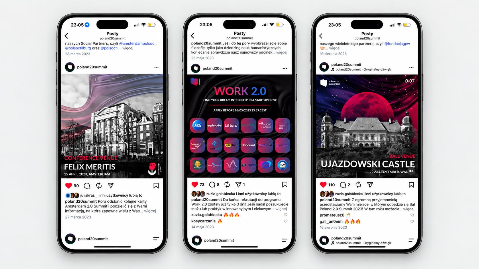 Poland 2.0. Visual identity and design applications.