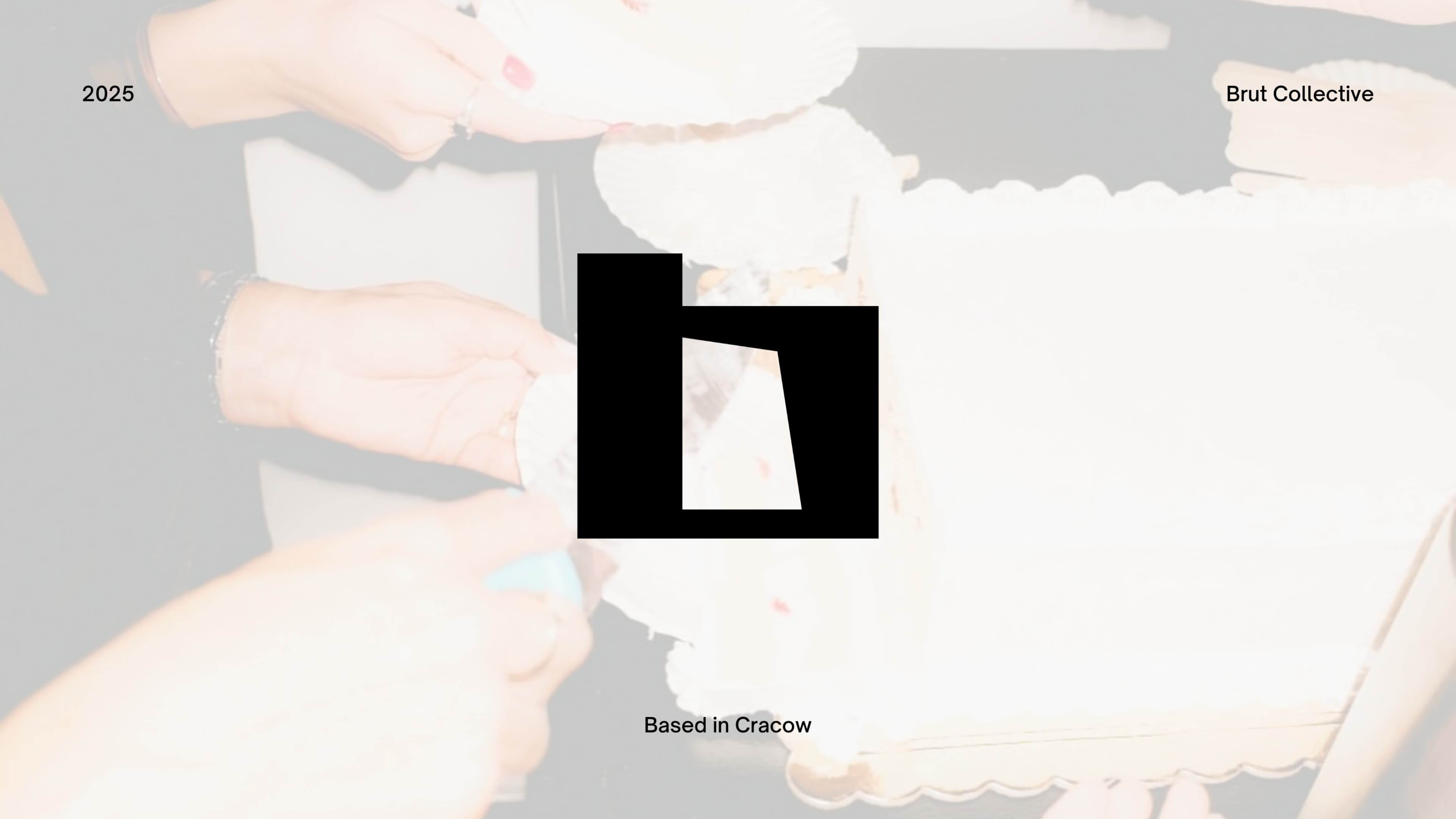 Brut Collective. Visual identity and design applications.