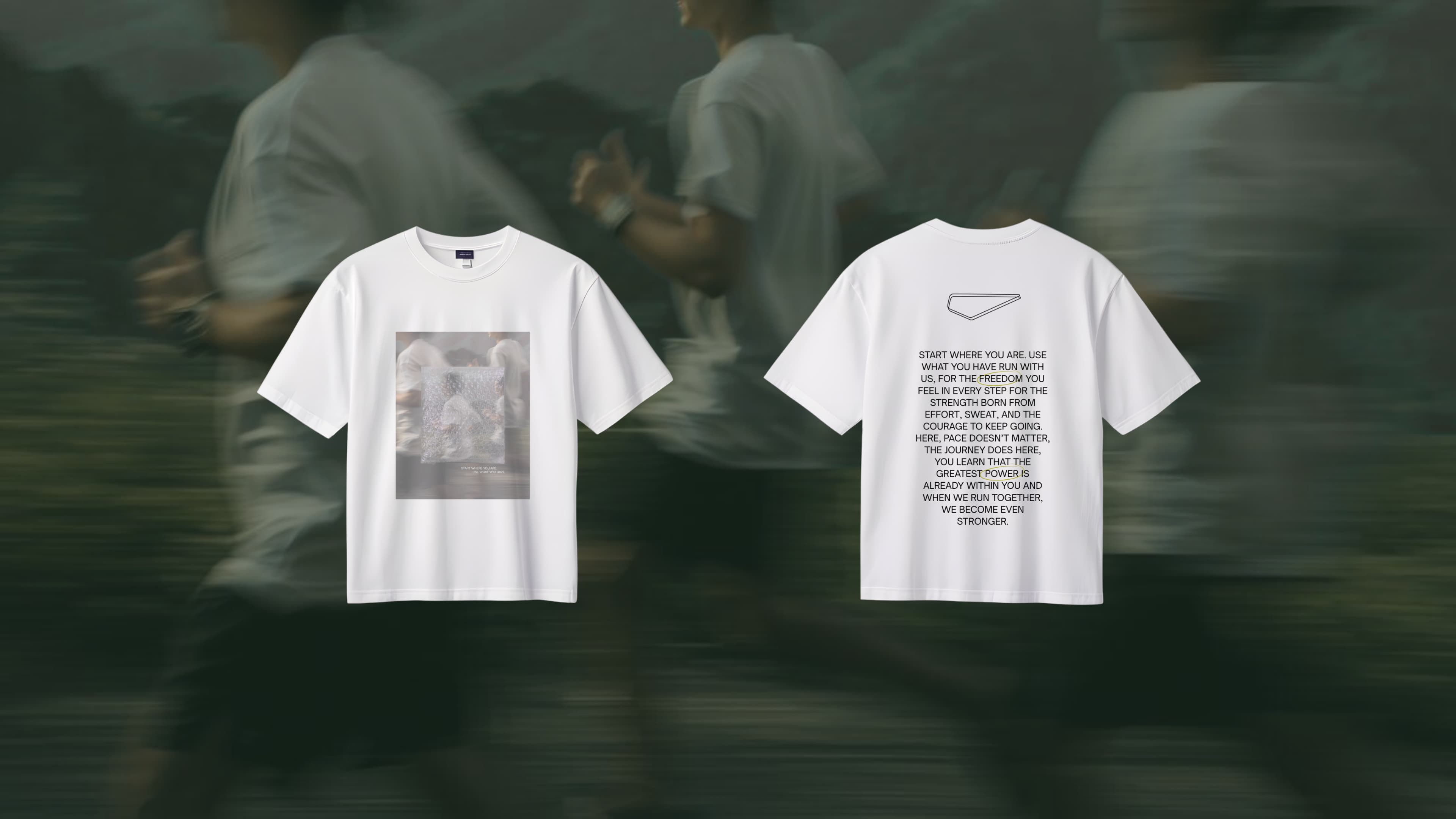 Błonia
Running Club. Visual identity and design applications.
